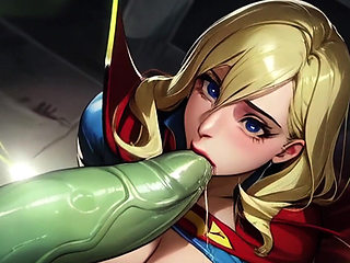 Supergirl Gets Gangbanged and Penetrated with Kryptonite
