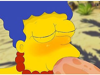 Marge Sucked Cock On The Beach ! The Simpsons New Animation Dsanimation Hentai ! With Car Toon