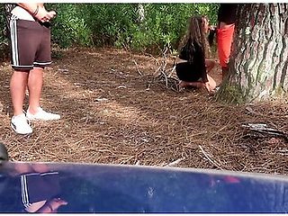 Real Amateur Wife Getting A Facial Of A Stranger In A Public Risky Place ( Cuckold Boy Watching)