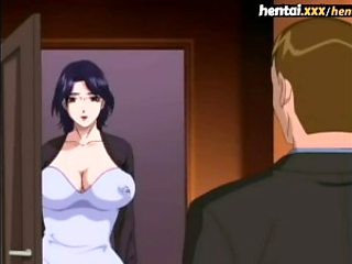 Supah Huge-Boobed COUGAR first-ever Three-Way - Anime Porn.hard-core