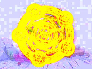 Deep Dream in the memory filled with secret passion