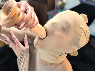 Full Pantyhose Bodysuit Pussy Play