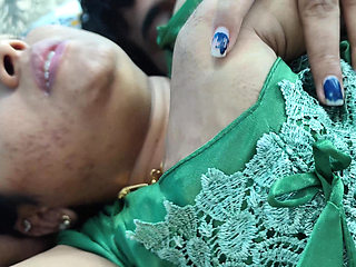 Hot ass kiss with feet romance in nighty then nighty lift and kiss and suck on hot ass