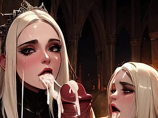 Busty White Medieval Maidens Get BBC'd