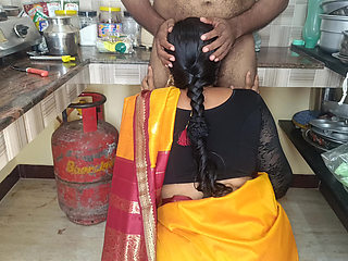 Housewife kitchen sex