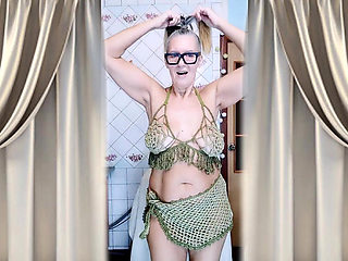 Hot Housewife Lukerya. Fun Flirting.