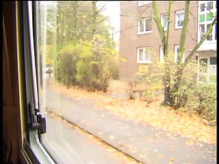 Sexy girl gets fucked after blowjob inside the delivery van