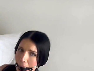 Tatti in: Belts Predicament with a Big Ballgag! (full HD Mp4)