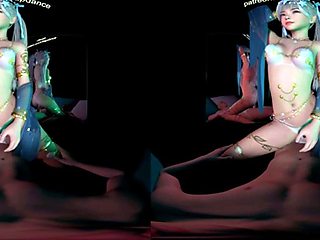 Saki Klarp Ride Dance VRlapdance
