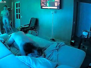 Amateur couple hidden cam