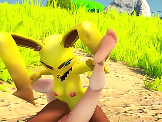 Rabbit Monster Grinding Woman (sapphire Safari V.23)