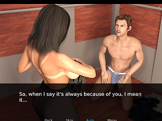 Project hot wife: Merry and ben got stuck in the elevator