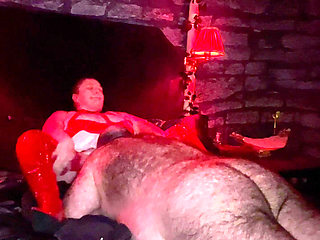 Domina Satana's Christmas Gift to Booboo