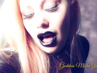 Personal dominant nurse for an old granny with black glossy lips! (Custom)