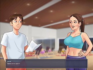 Steamy French teacher gets wild with a trailer park doll in summertime saga episode