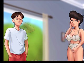 Helen's steamy scene from Summertime Saga with all the juicy cartoon fun