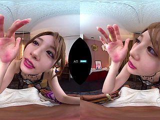 Wanton asian bimbo crazy VR clip