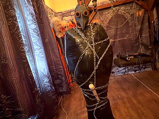 Part 1 :- Domina Satana & Bag Man pallets wrap and chains.