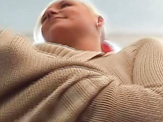A beautiful German slut with an amazing body pleasing a cock in POV