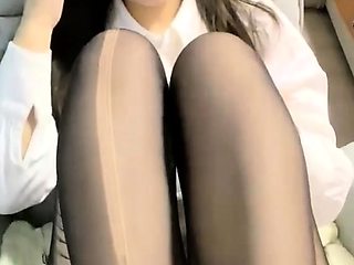 Curly Blonde Teen Records Solo Dildo Masturbation More at
