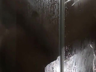 Dick Slipped Into Soapy Vagina of Petite Brunette