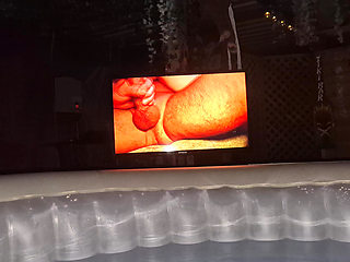 watching a home made sex tape of my wife and her lover whilst I masturbate