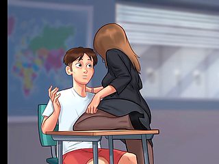 Naughty mature grannie gets adventurous in animated fun