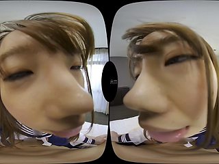 Japanese Student POV Heat Fuels Wild Ultra Virtual Passion Play