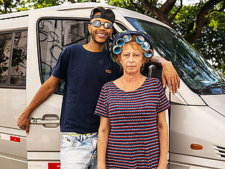 Granny Asshole Destroyed by a Monster Cock