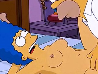 Marge Simpson cheating wife