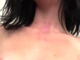 Small titted brunette gets screwed at the casting