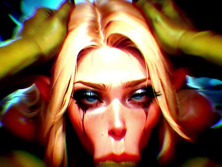 ASMR Elf Big Ass Orc Big Dick Anal Pound - 100% AI Blowjob Loop