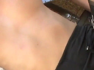 Tattooed Nikki Daniels sucks and fucks old cock for hot cum