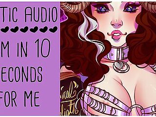 Cum In 10 Seconds - Asmr Erotic Audio Msub Orgasm Control Domme Lady Aurality