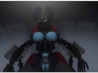 Car Toon In Glamrock Endoskeleton Sex Test
