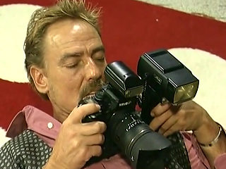 Perfect German Babe Riding Cock and Licking It