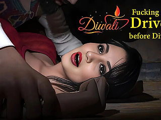 Savita Bhabhi Hot Outdoor Sex with Truck Driver Before Diwali - Desi Indian Big Tits Fucking