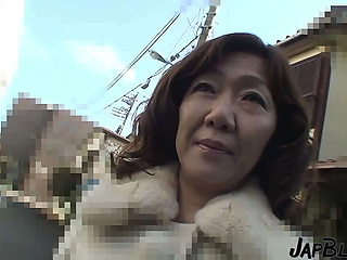Japanese MILF Gets Creampie Filled Pussy - Asian Hairy Busty College Orgy