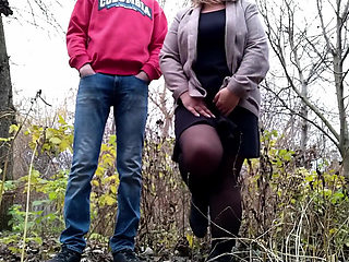 Stepmom's Sexy Holes in Nature