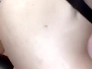 Young French Brunette Chrystal’s Round Ass Banged by Spanish Cock