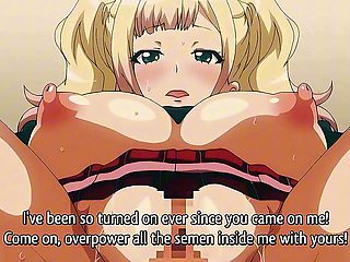 A big dick guy fucks his girlfriend and then her friend in this hentai