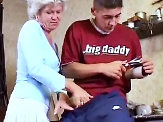 Hairy Blonde MILF Effie Big Ass Fuck Cum in Mouth