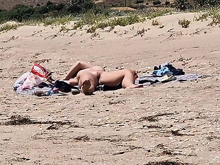 Close up of a Pussy on a Nude Beach