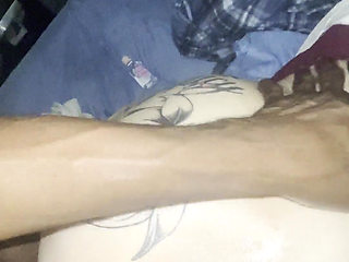 Taking Big Black Dick From the Back Making Me Cum