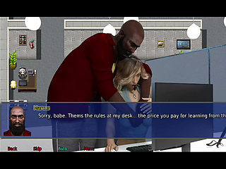 The office wife #12 - Dixon playes with Stacy's pussy while she was trying out a gym outfit