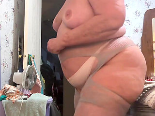 Getting Ready for a Cam Show Accentuating My Hickey Tits