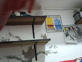 I Left Recording the Cell Phone Chubby Stepsister-in-law in Thong