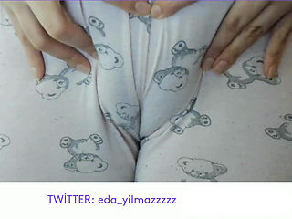 Cameltoe - Swollen Pussy - Rubbing Pussy with Pajama