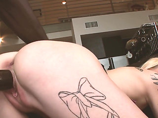 Hard Fuckeds Scene-3_busty Tattooed Blonde Gets a Black Cock in Her Wet Ass