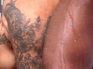 Huge Dick Plumber Fucks His Super Ass Client in the Shower - Alejandra Garcia & Xander Black